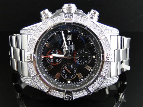 breitling diamond watch price|pre owned diamond breitling watches.